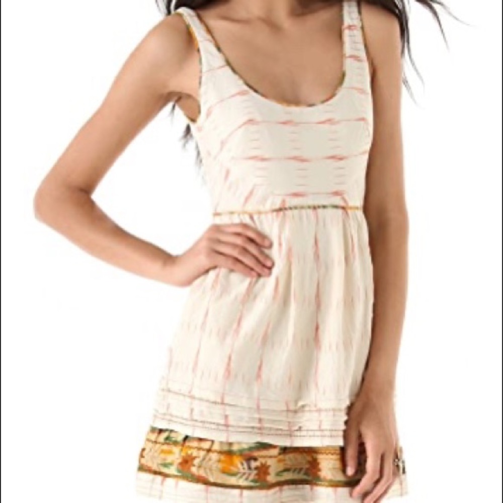 Free People New Romantics Layered Dress Size 8 - Picture 3 of 9